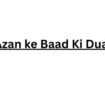 Azan ke Baad Ki Dua